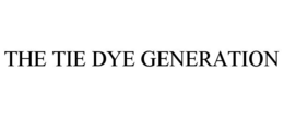 THE TIE DYE GENERATION trademark