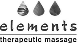 ELEMENTS THERAPEUTIC MASSAGE trademark