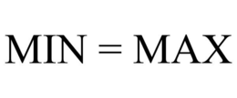 MIN = MAX trademark