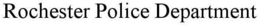 ROCHESTER POLICE DEPTARTMENT trademark