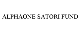 ALPHAONE SATORI FUND trademark