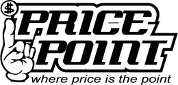$ PRICE POINT WHERE PRICE IS THE POINT trademark