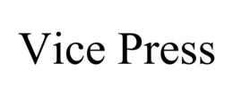 VICE PRESS trademark