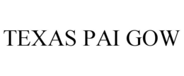 TEXAS PAI GOW trademark