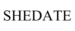 SHEDATE trademark