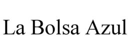 LA BOLSA AZUL trademark
