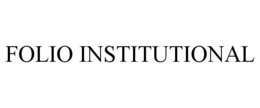FOLIO INSTITUTIONAL trademark
