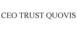 CEO TRUST QUOVIS trademark