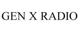 GEN X RADIO trademark