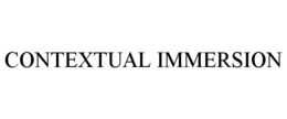 CONTEXTUAL IMMERSION trademark