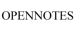 OPENNOTES trademark