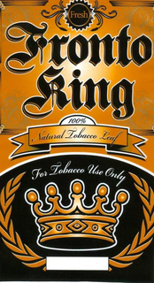 FRONTO KING FRESH 100% NATURAL TOBACCO LEAF FOR TOBACCO USE ONLY trademark