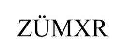 ZÜMXR trademark