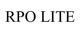 RPO LITE trademark