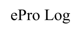 EPRO LOG trademark