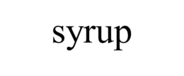 SYRUP trademark