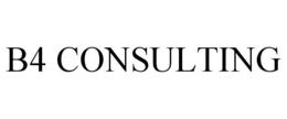 B4 CONSULTING trademark