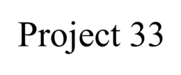 PROJECT 33 trademark