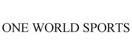 ONE WORLD SPORTS trademark