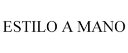 ESTILO A MANO trademark