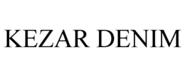 KEZAR DENIM trademark