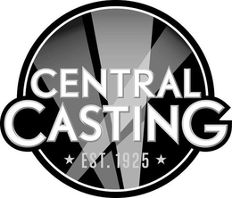 CENTRAL CASTING EST. 1925 trademark