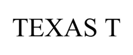 TEXAS T trademark