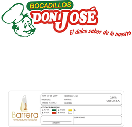BOCADILLOS DON JOSÉ EL DULCE SABOR DE LO NUESTRO trademark