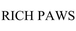 RICH PAWS trademark