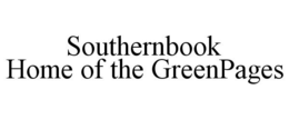 SOUTHERNBOOK HOME OF THE GREENPAGES trademark