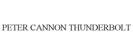 PETER CANNON THUNDERBOLT trademark