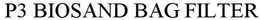 P3 BIOSAND BAG FILTER trademark