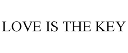 LOVE IS THE KEY trademark