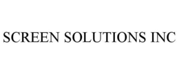 SCREEN SOLUTIONS INC trademark