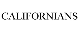 CALIFORNIANS trademark
