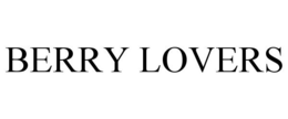 BERRY LOVERS trademark