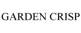 GARDEN CRISP trademark
