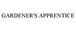 GARDENER'S APPRENTICE trademark