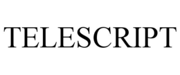 TELESCRIPT trademark
