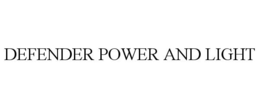DEFENDER POWER AND LIGHT trademark