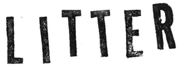 LITTER trademark