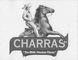 CHARRAS "THE REAL MEXICAN FLAVOR" trademark