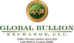 GBX GLOBAL BULLION EXCHANGE, LLC. GLOBAL BULLION EXCHANGE, LLC. trademark