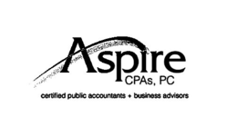 ASPIRE CPAS, PC CERTIFIED PUBLIC ACCOUNTANTS + BUSINESS ADVISORS trademark