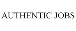 AUTHENTIC JOBS trademark