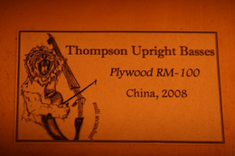 THOMPSON UPRIGHT BASSES trademark