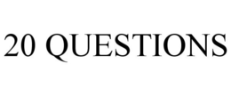 20 QUESTIONS trademark