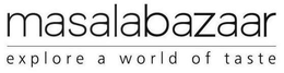 MASALABAZAAR EXPLORE A WORLD OF TASTE trademark