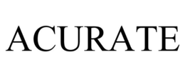 ACURATE trademark