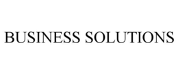 BUSINESS SOLUTIONS trademark
